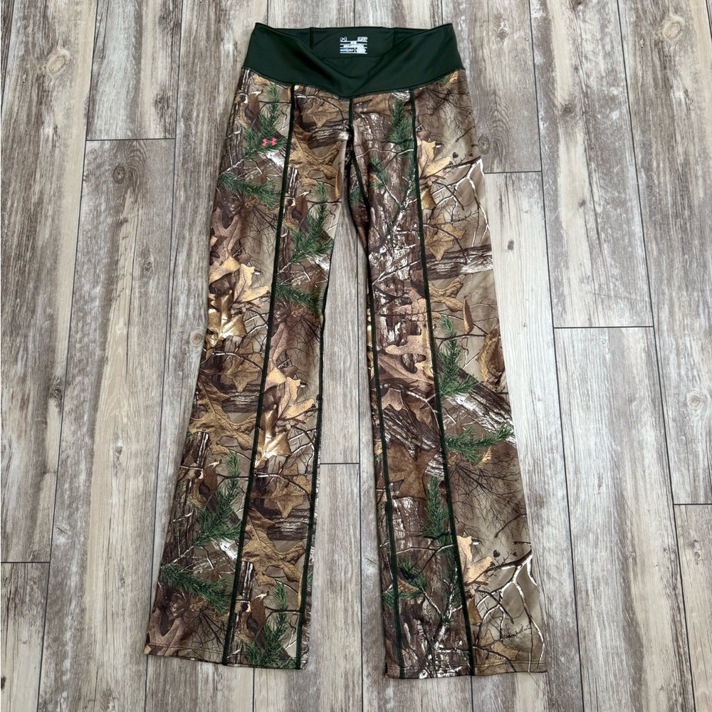 Women’s Under Armour Realtree Cold Gear Fitted Leggings With Flare